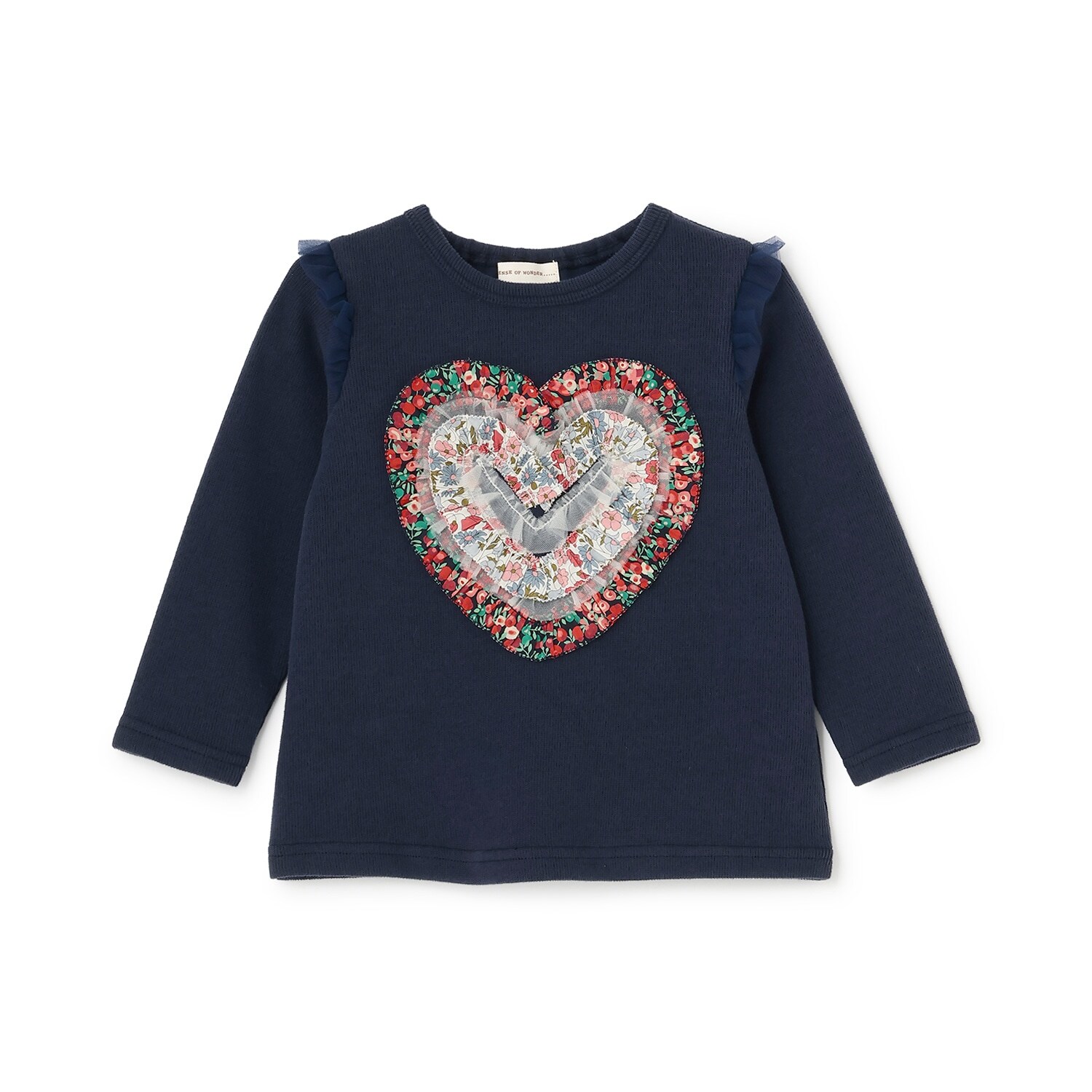 リバティハートフリルトレーナー