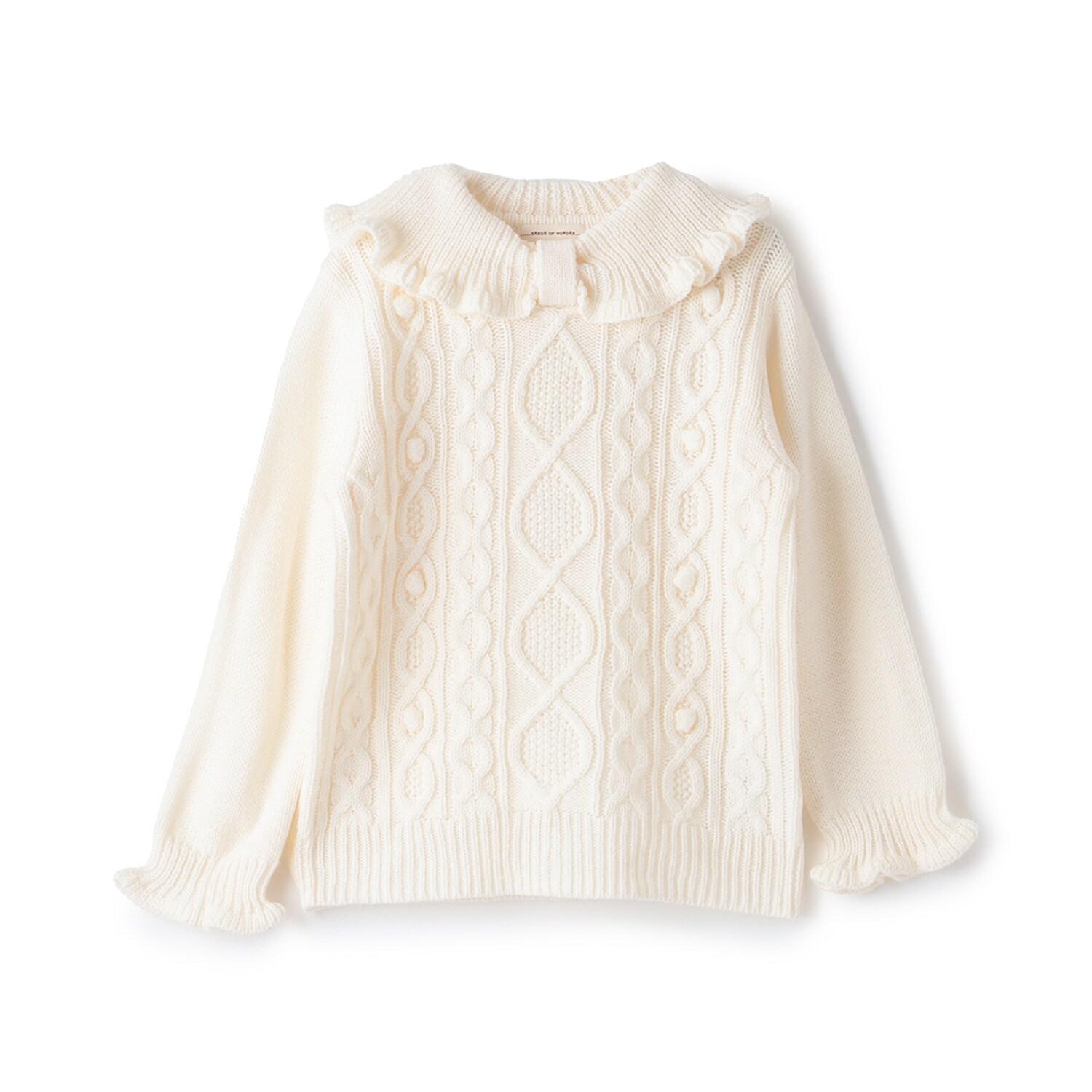 GIRL'Sケーブルセーター