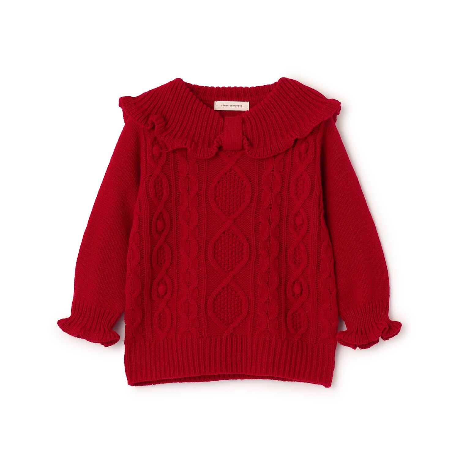 GIRL'Sケーブルセーター