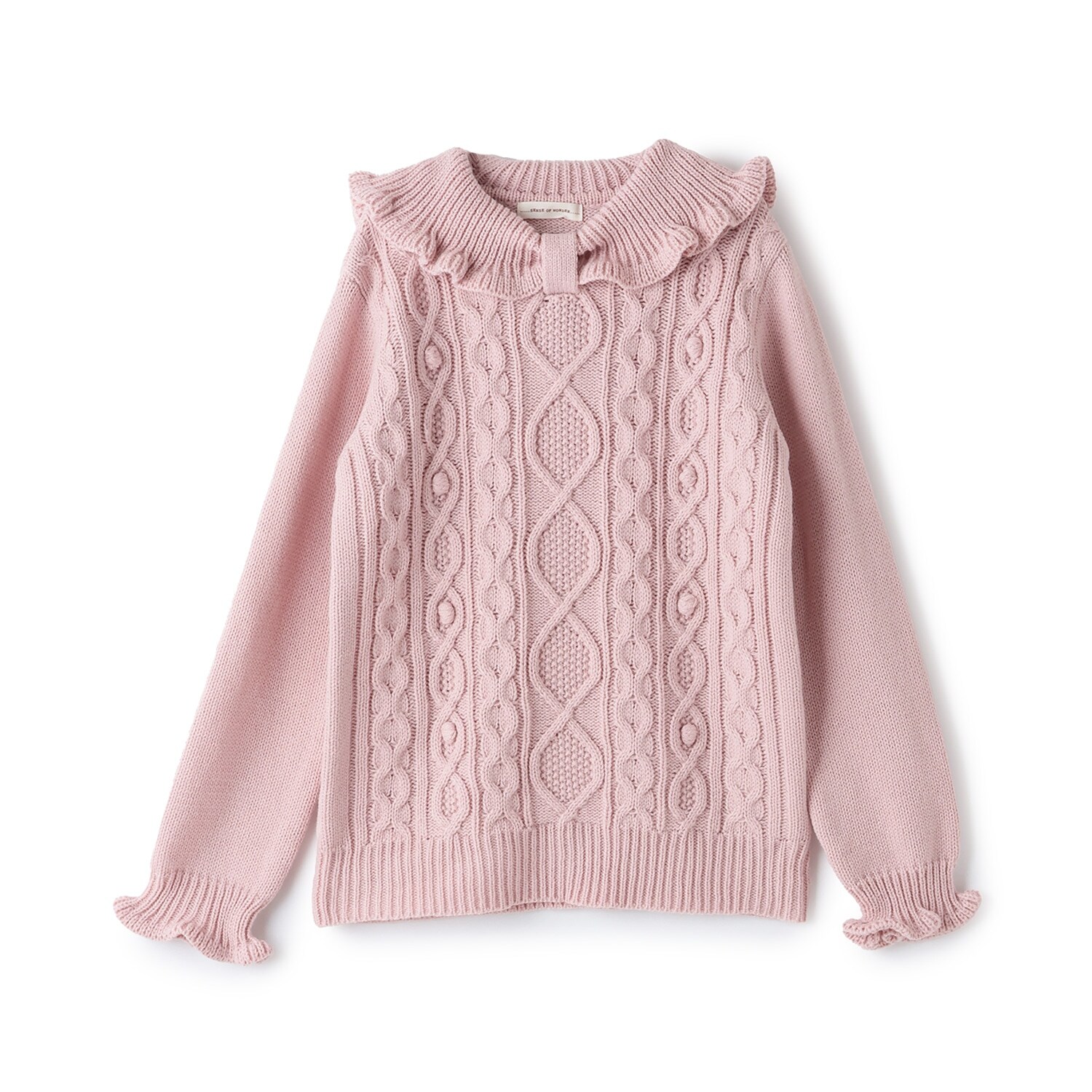 GIRL'Sケーブルセーター