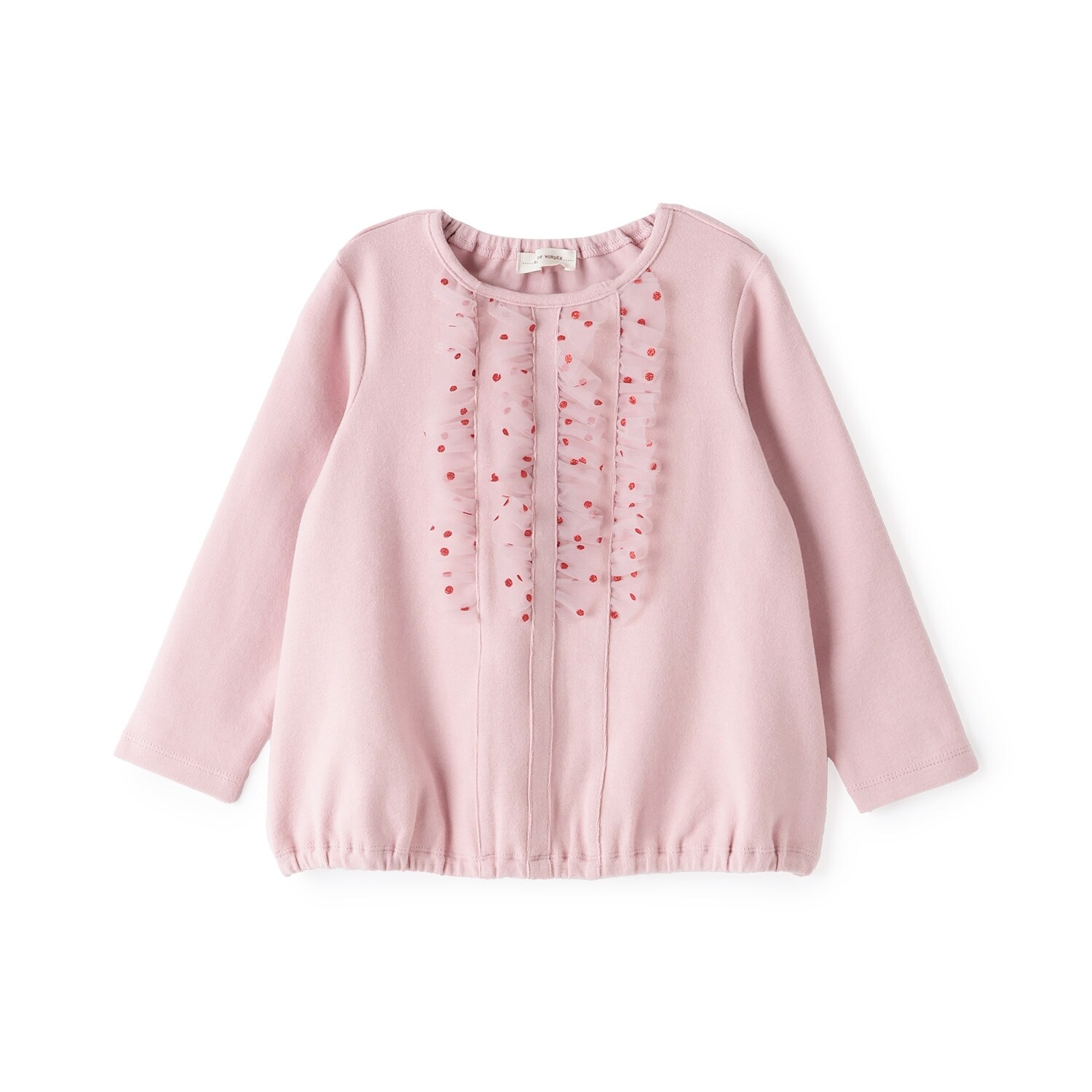 キラキラドットフリルプルオーバー