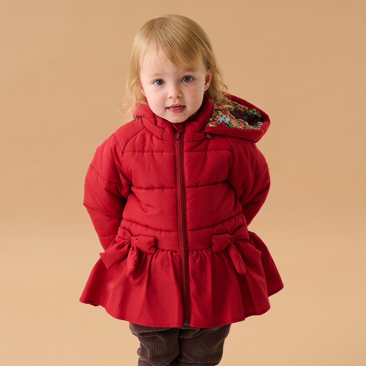 GIRL'S蓄熱中わたブルゾン