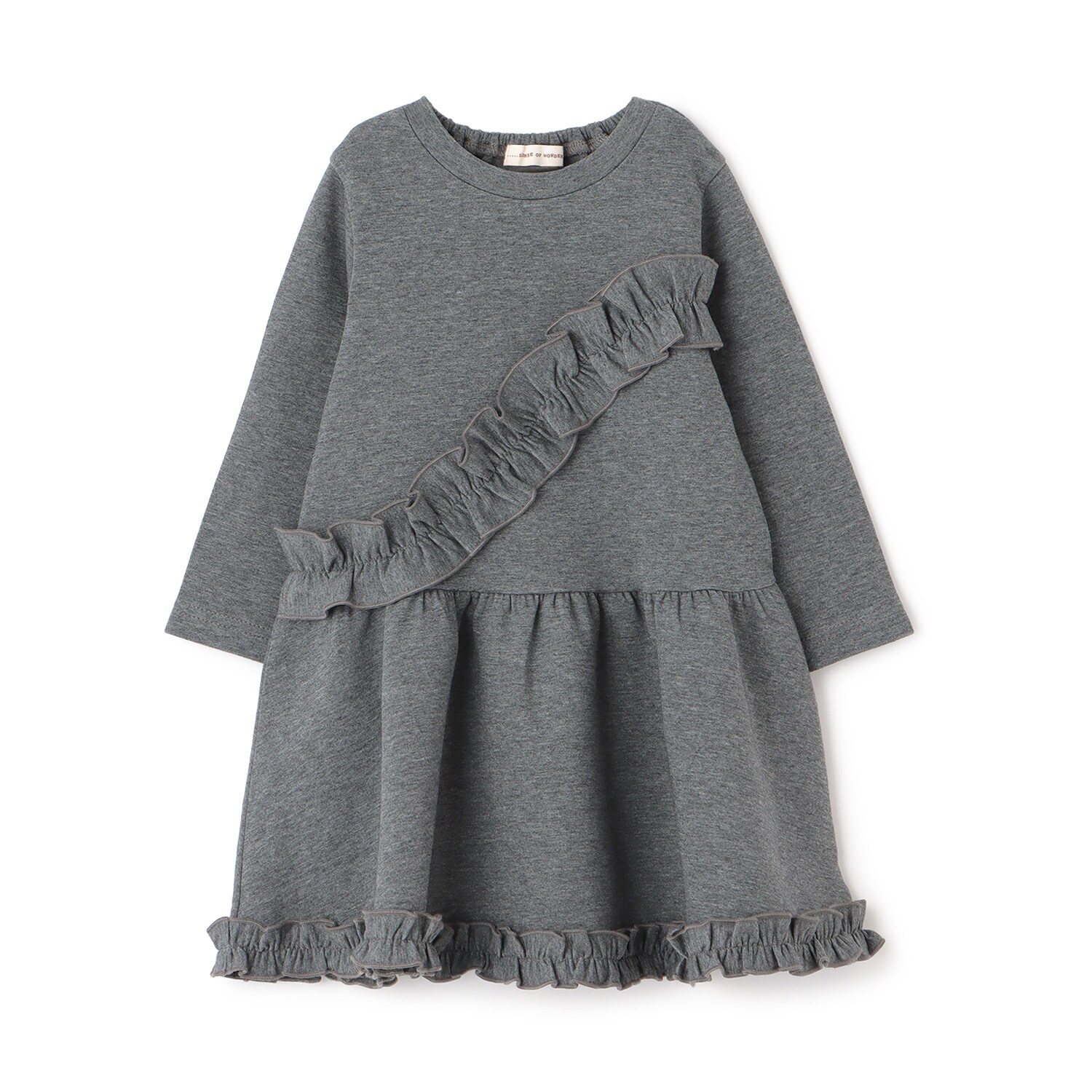 ダンボールフリルワンピース