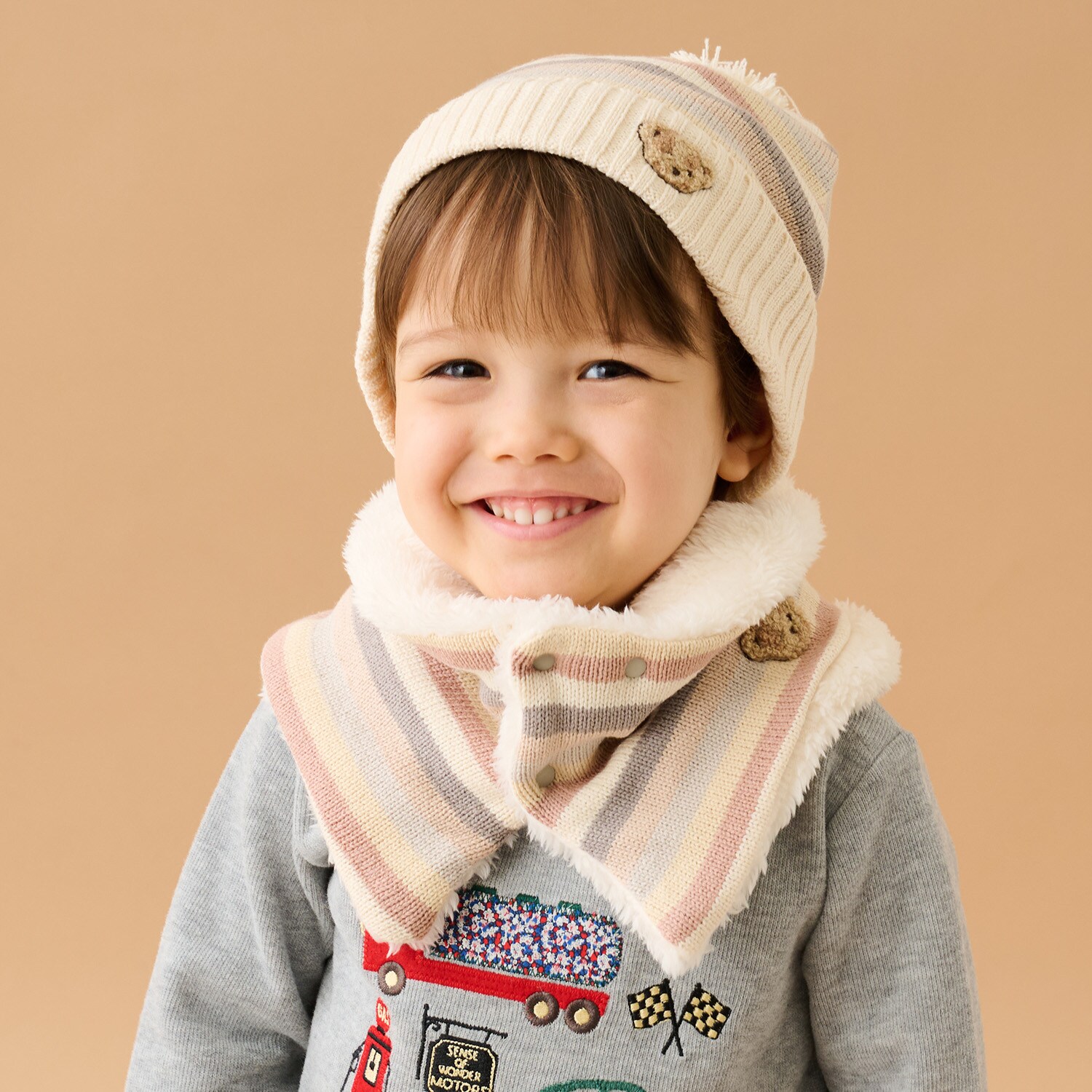 マルチボーダーマフラー