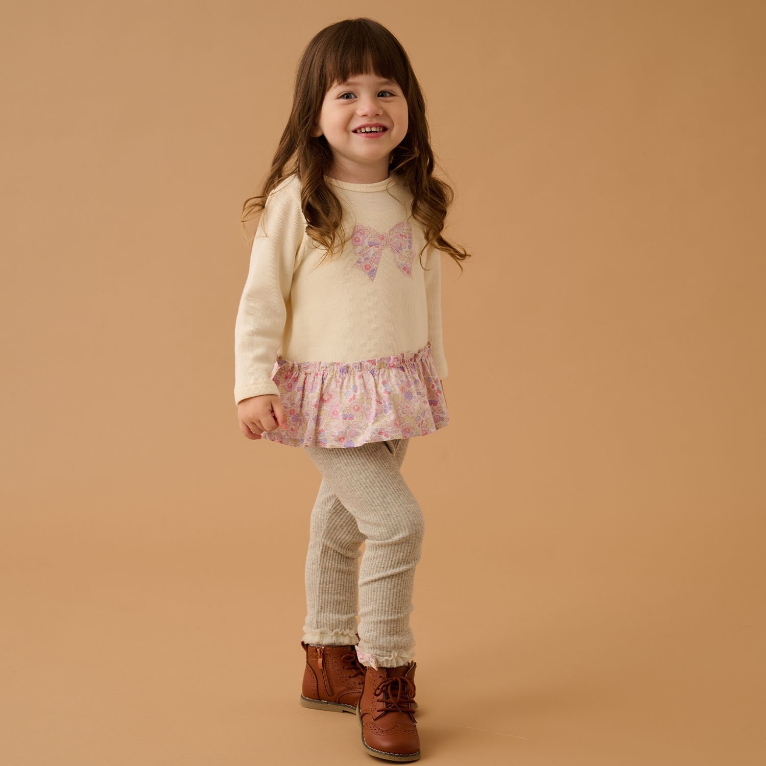 リバティリボンフリルトレーナー