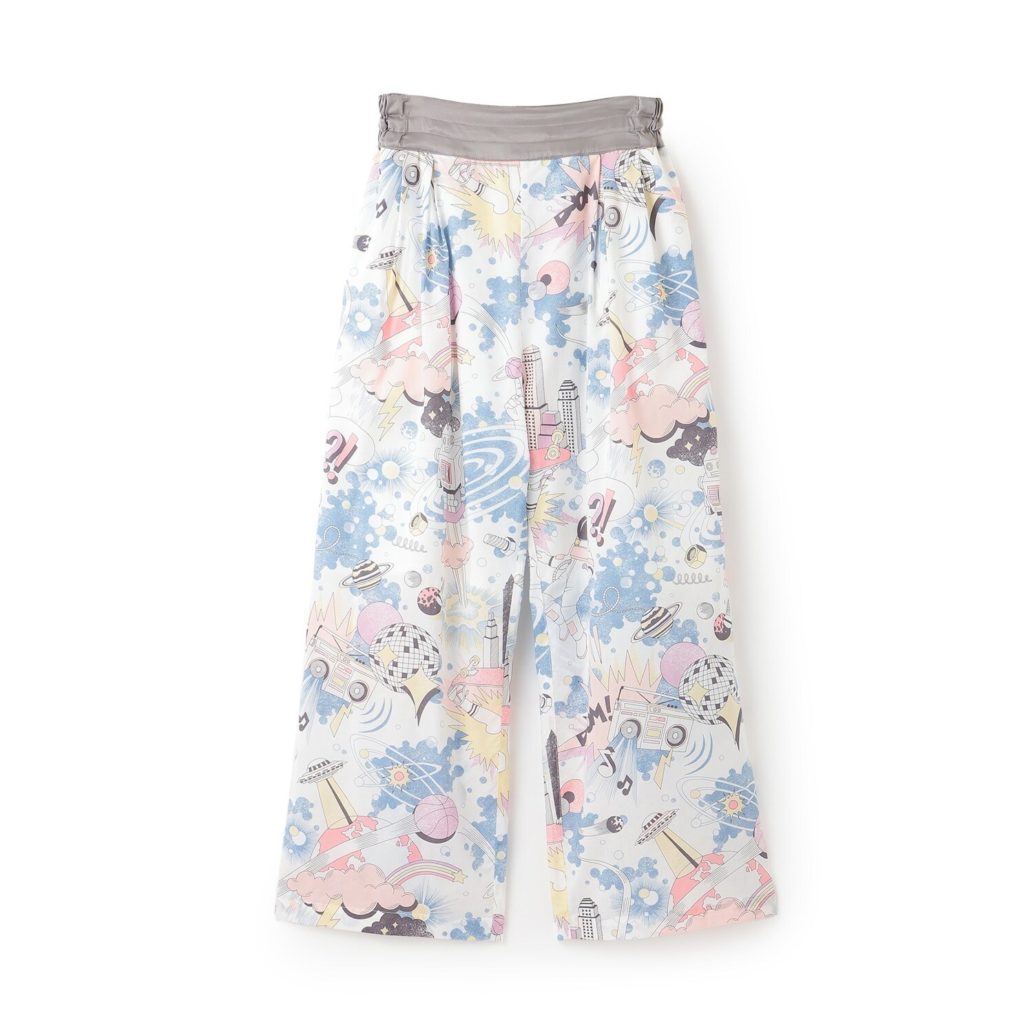 【親子リンク】LUKEY  S ROBOT大人用タックパンツ