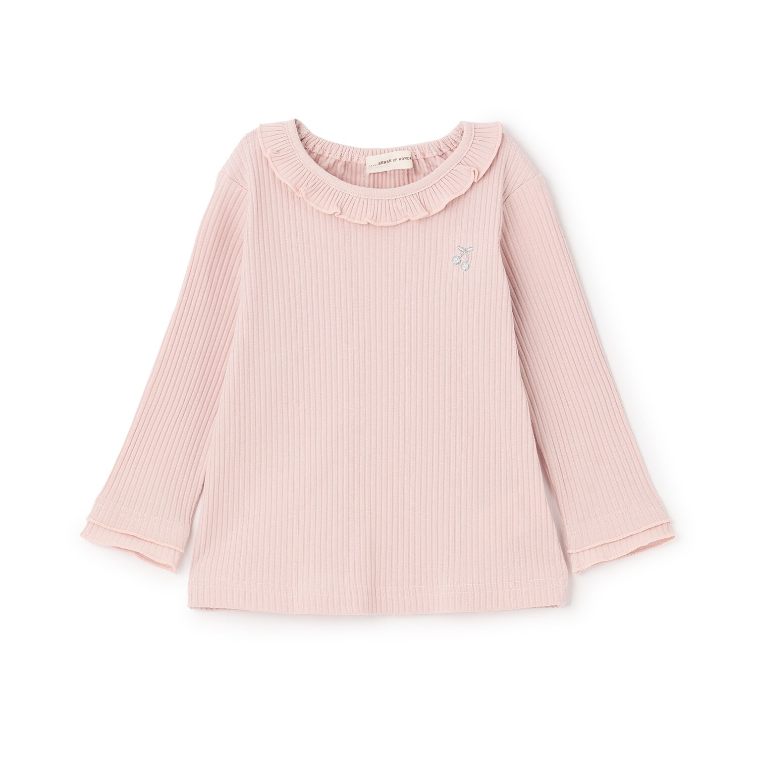 メローフリル長袖Tシャツ