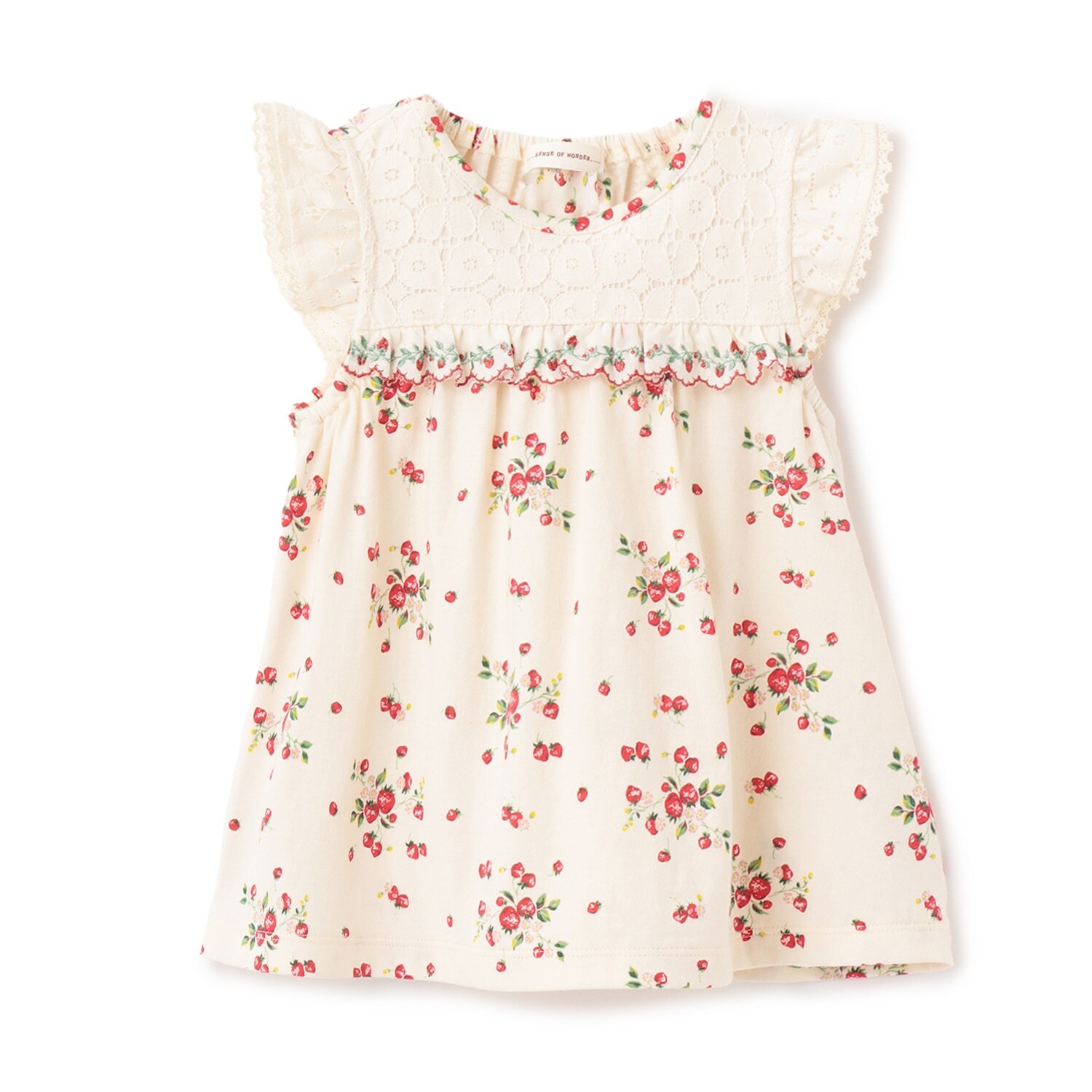 野イチゴチュニック【日本製】【オーガニック】