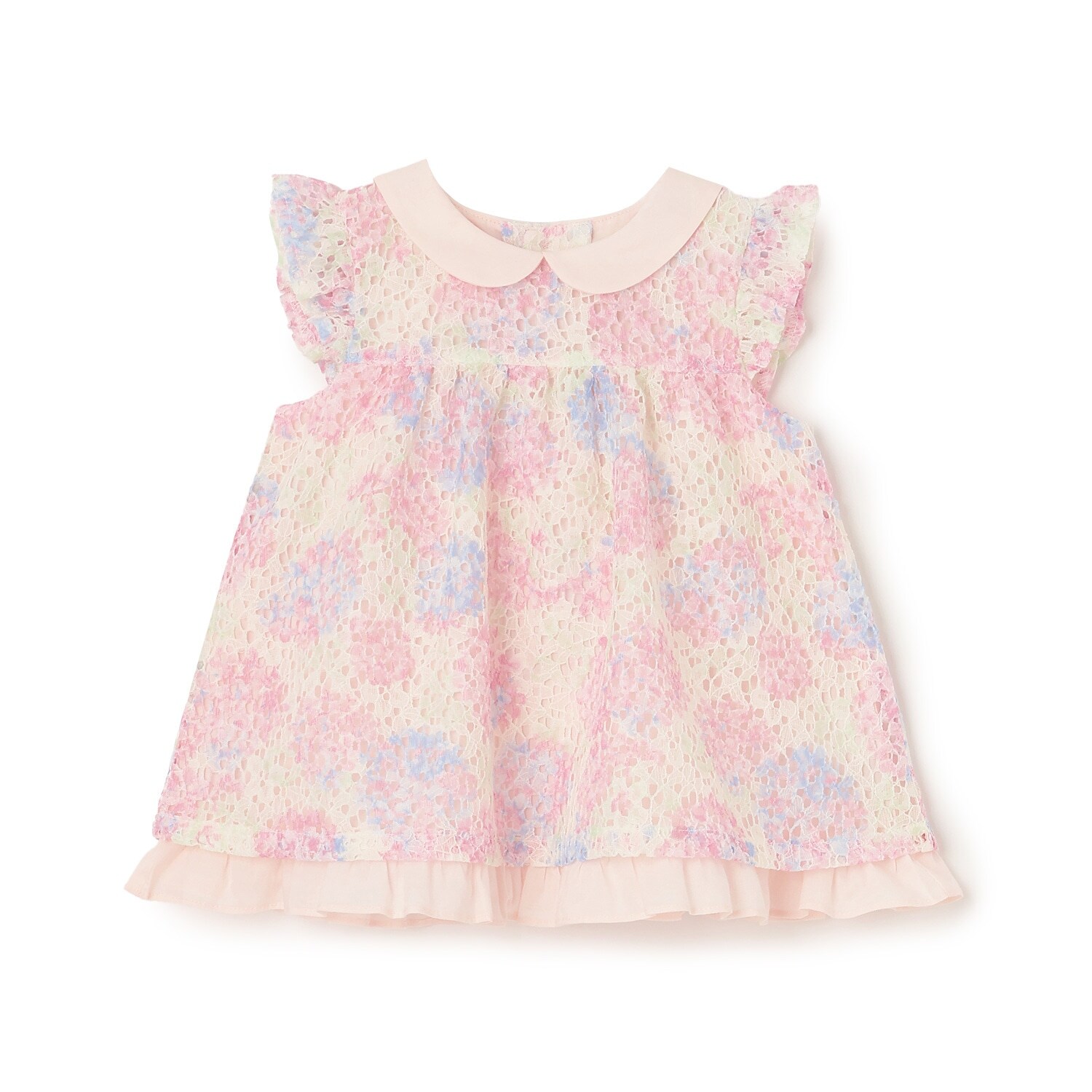 アジサイレースチュニック【日本製】