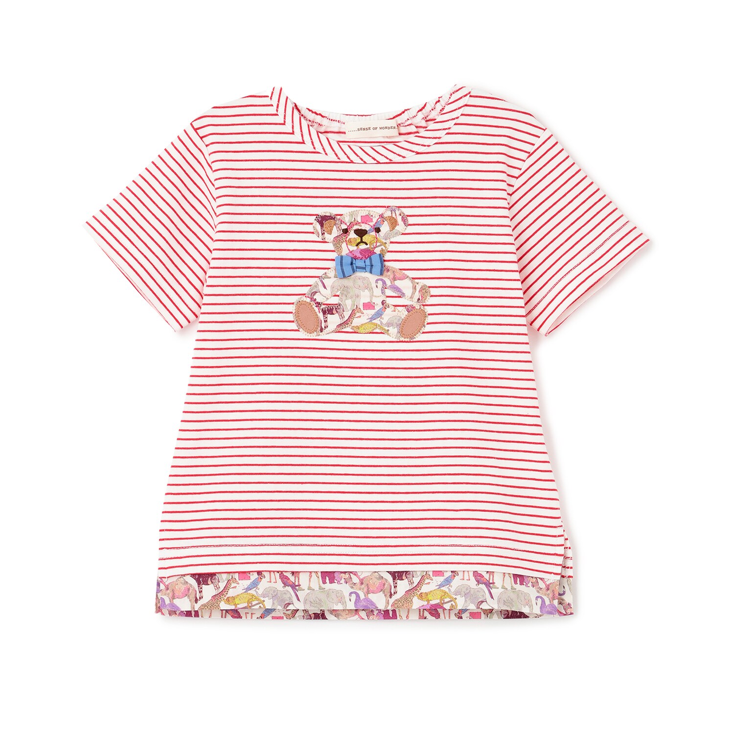 Queue for the Zooテディベア半袖Tシャツ