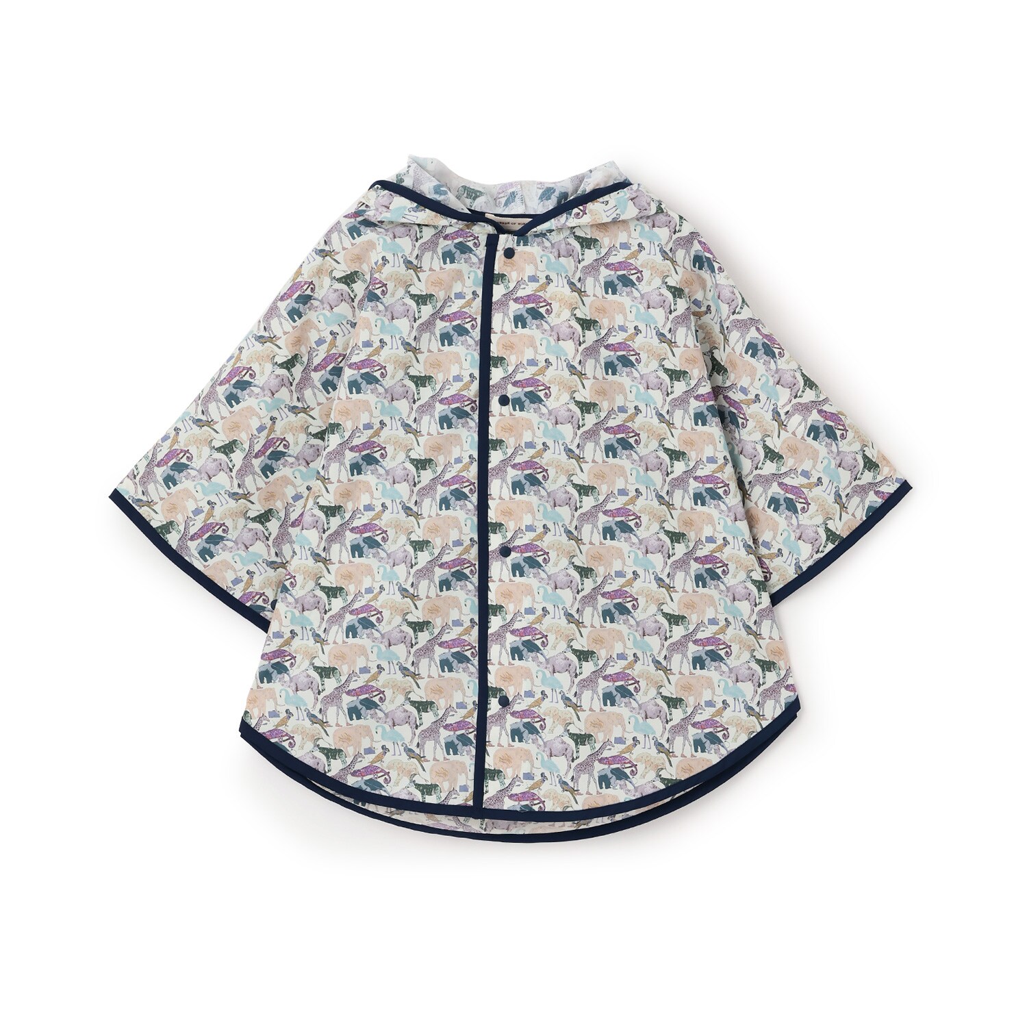 Queue for the Zooレインポンチョ