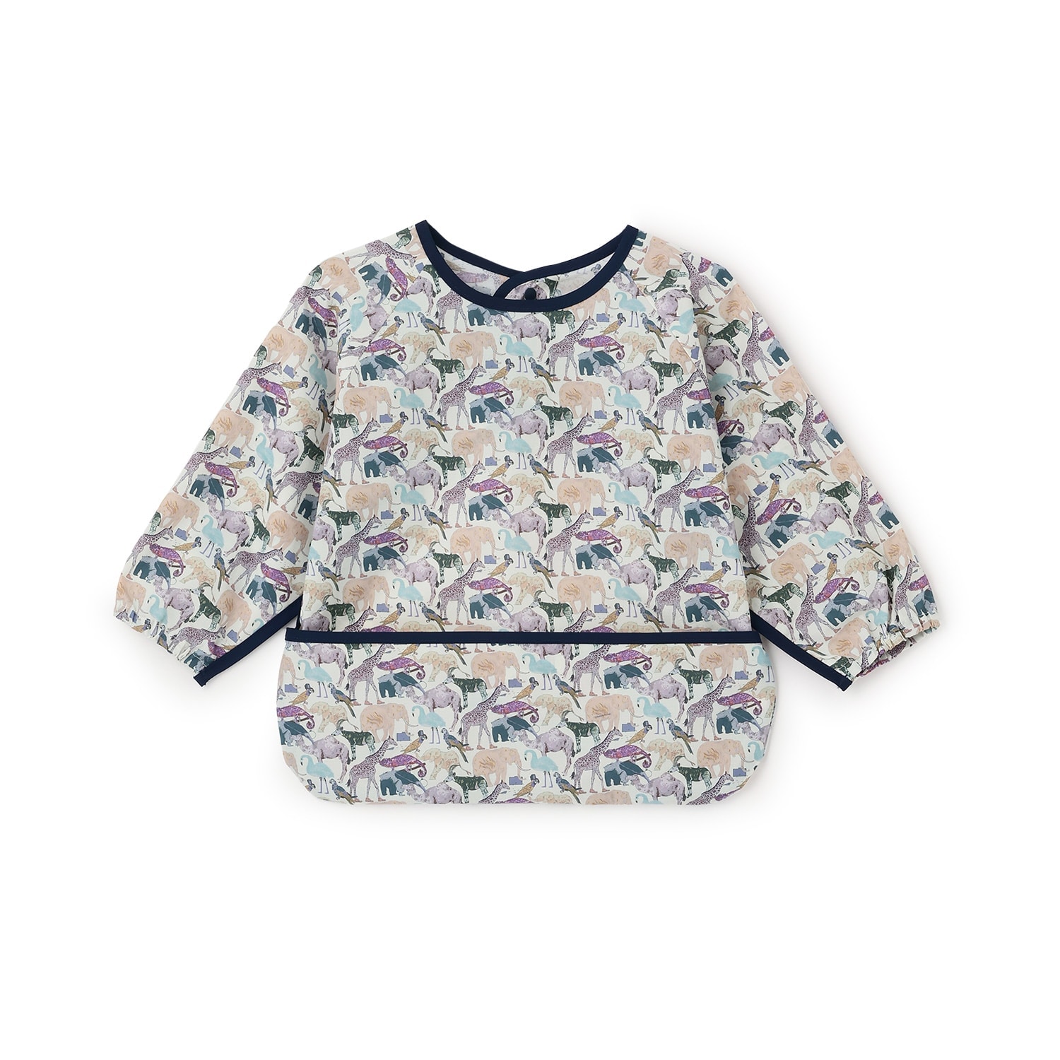 Queue for the Zoo袖つきお食事エプロン