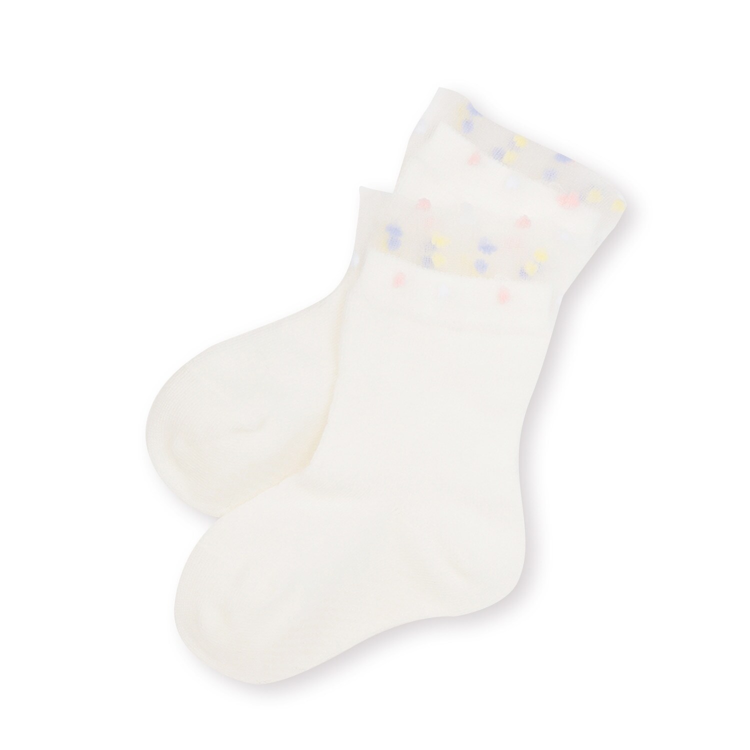 チュールドットソックス【日本製】