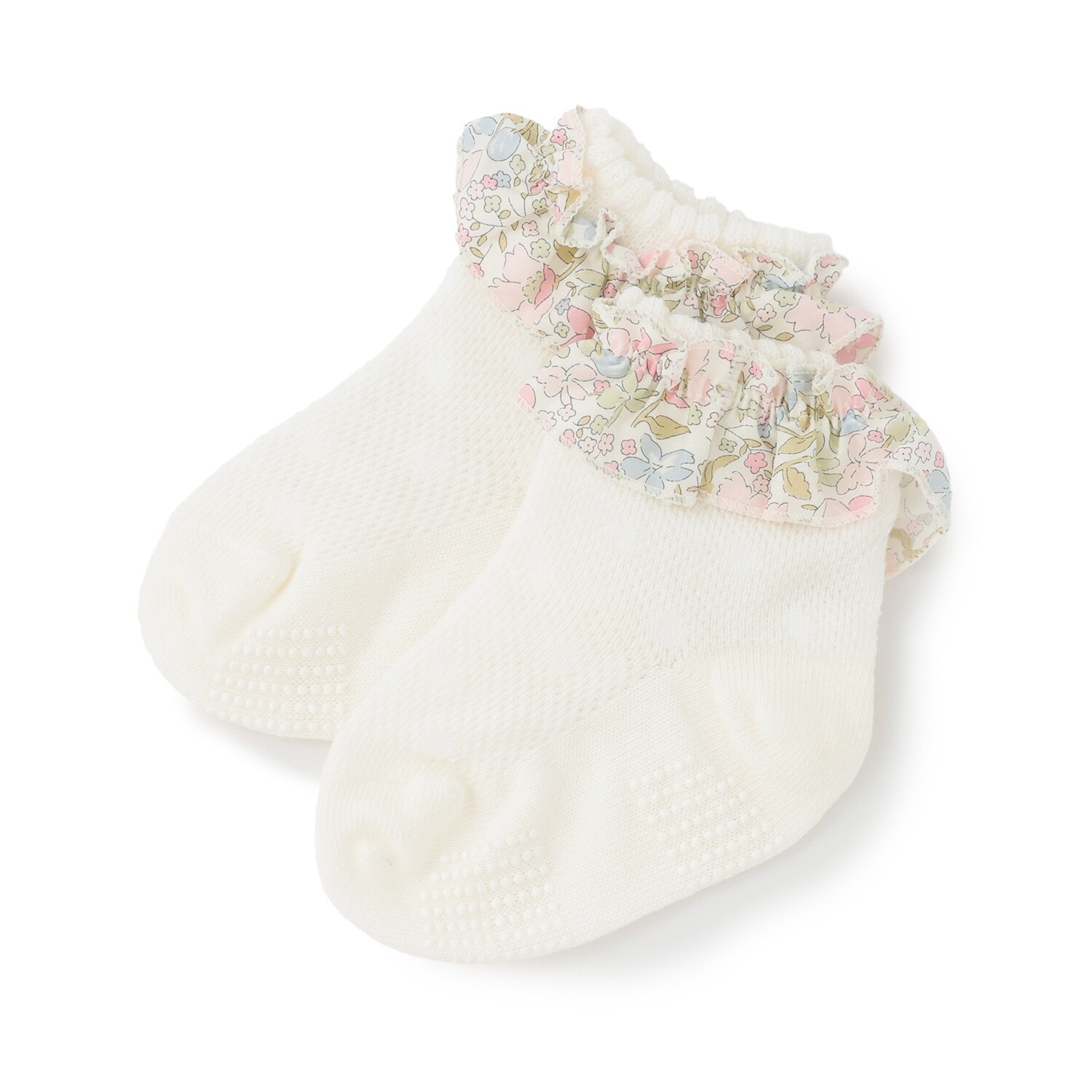 リバティフリルソックス【日本製】