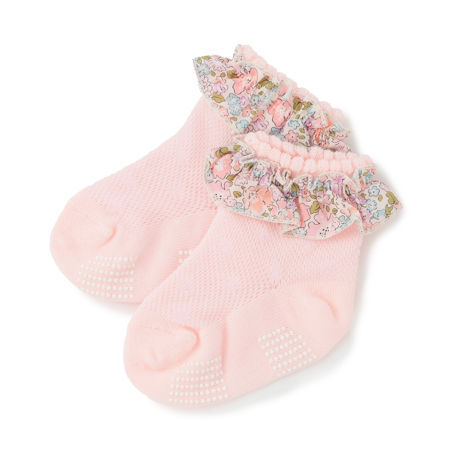 リバティフリルソックス【日本製】