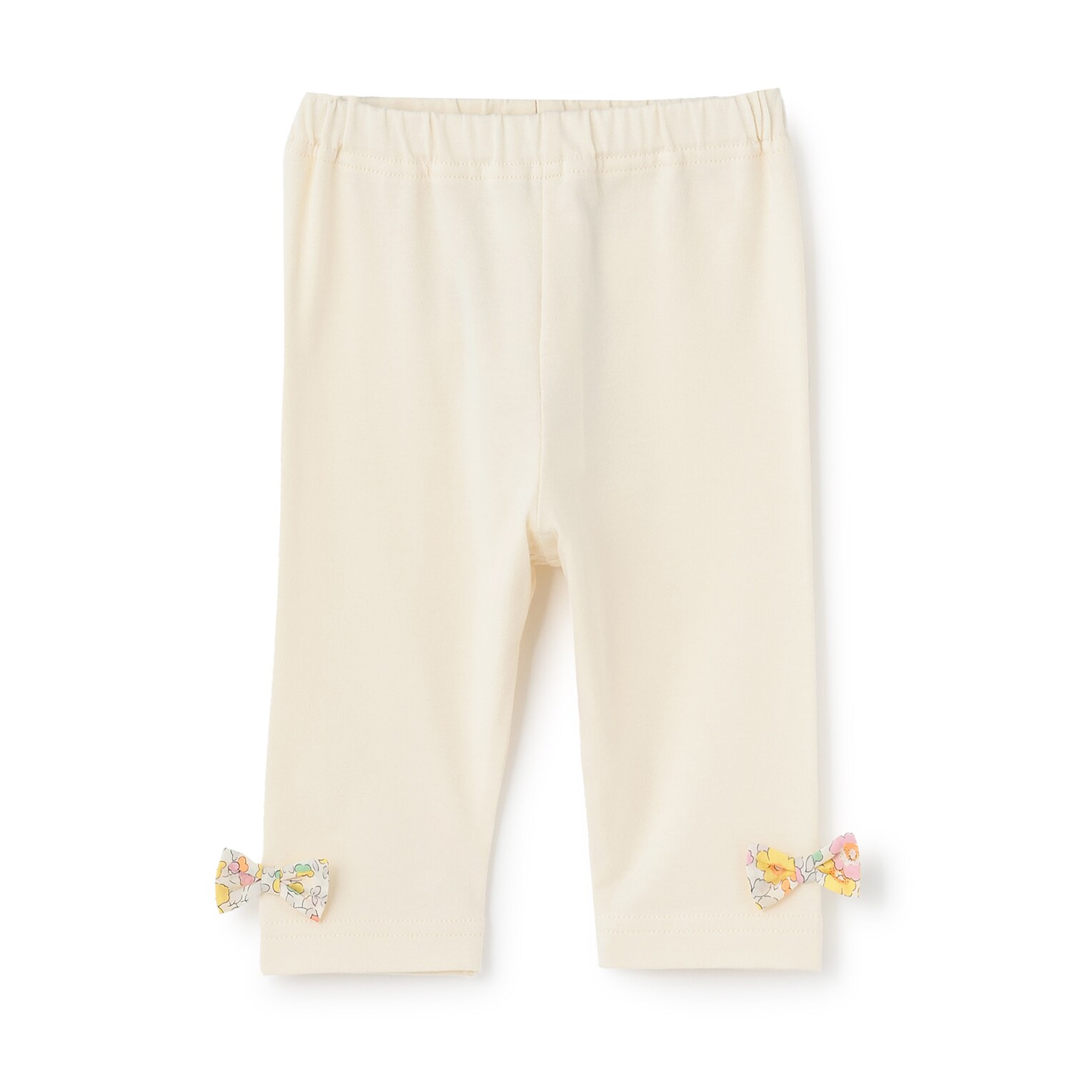 オーガニックリバティリボン7分丈レギンス