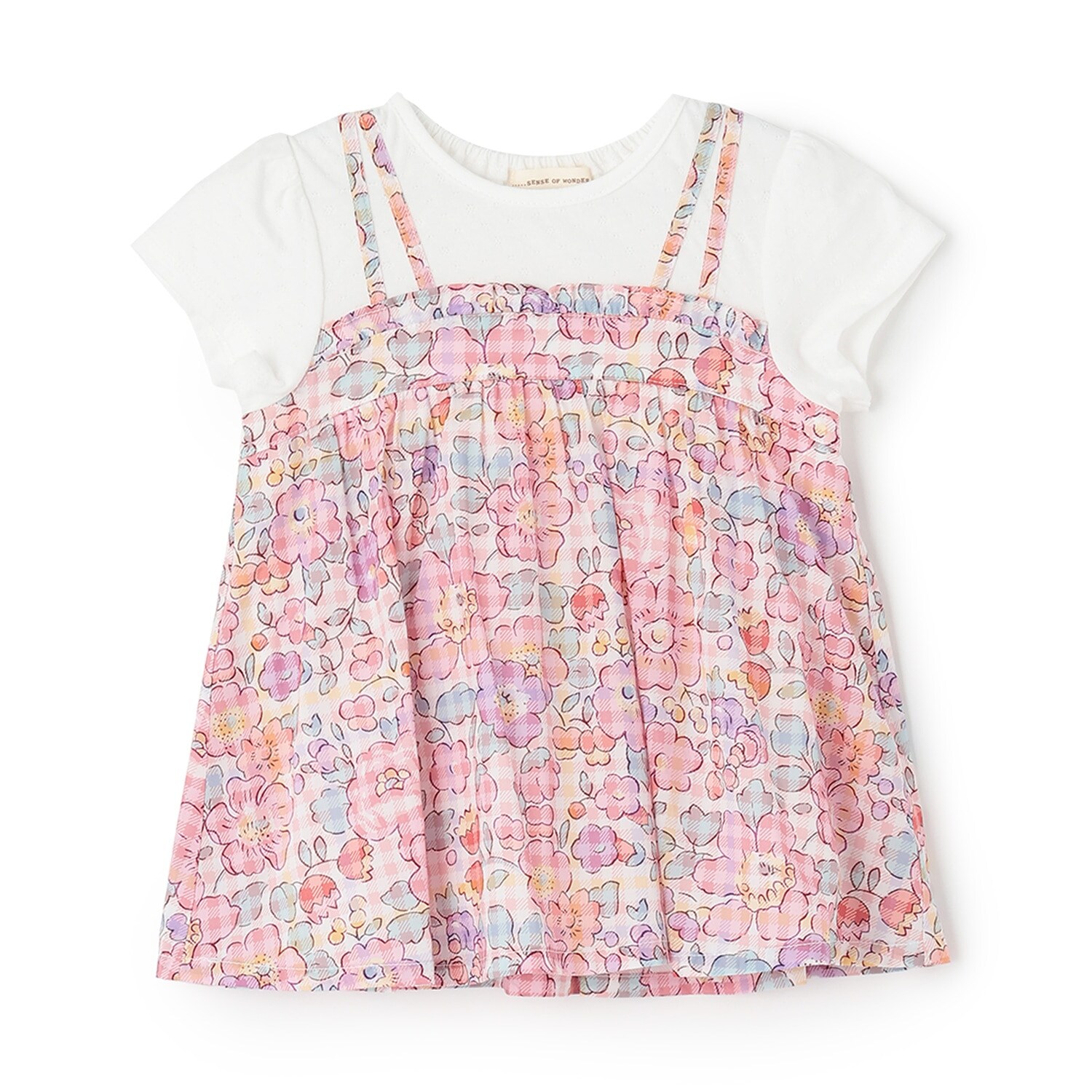 ベッツィチェックドッキングチュニック