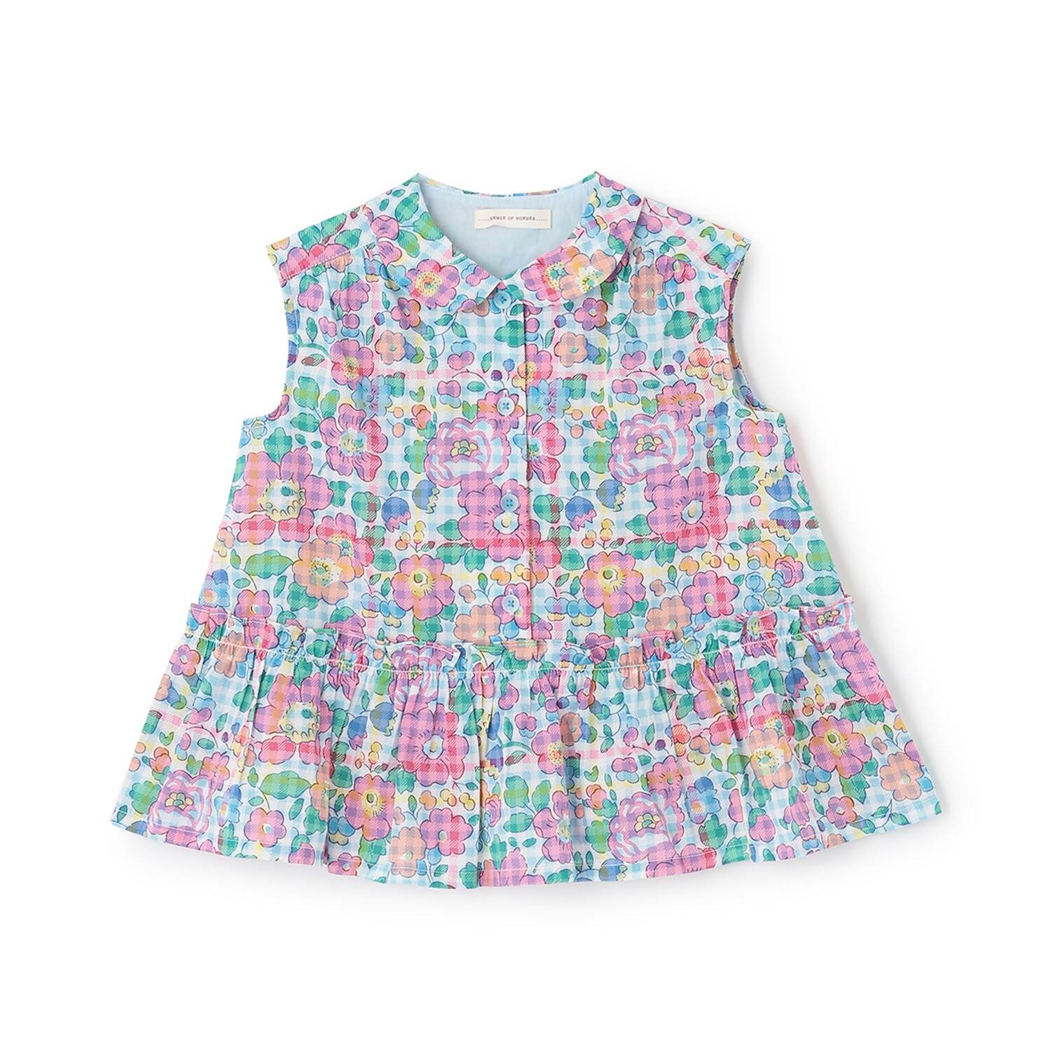 ベッツィチェックブラウス