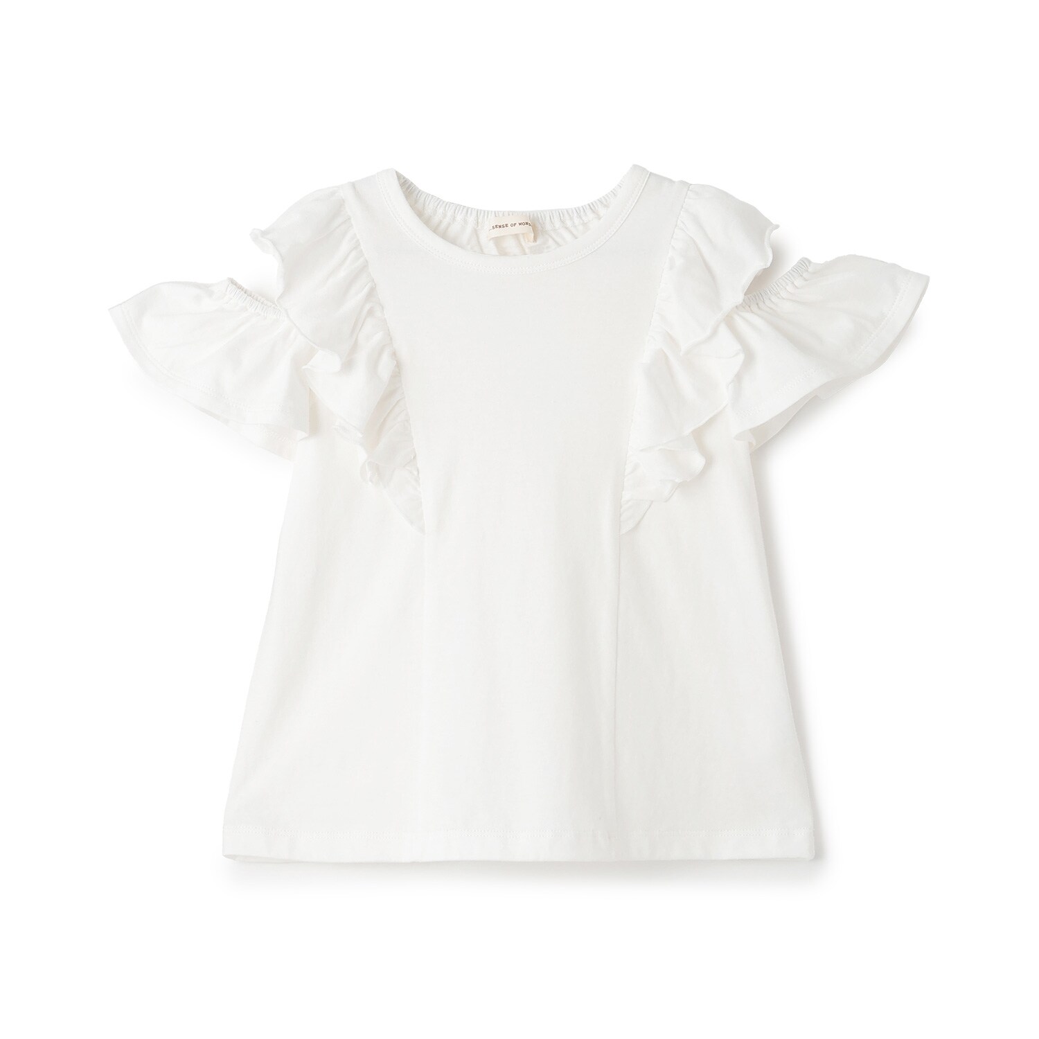 オフショルフリルＴシャツ