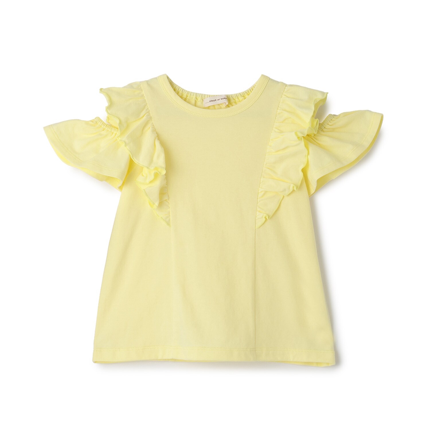 オフショルフリルＴシャツ