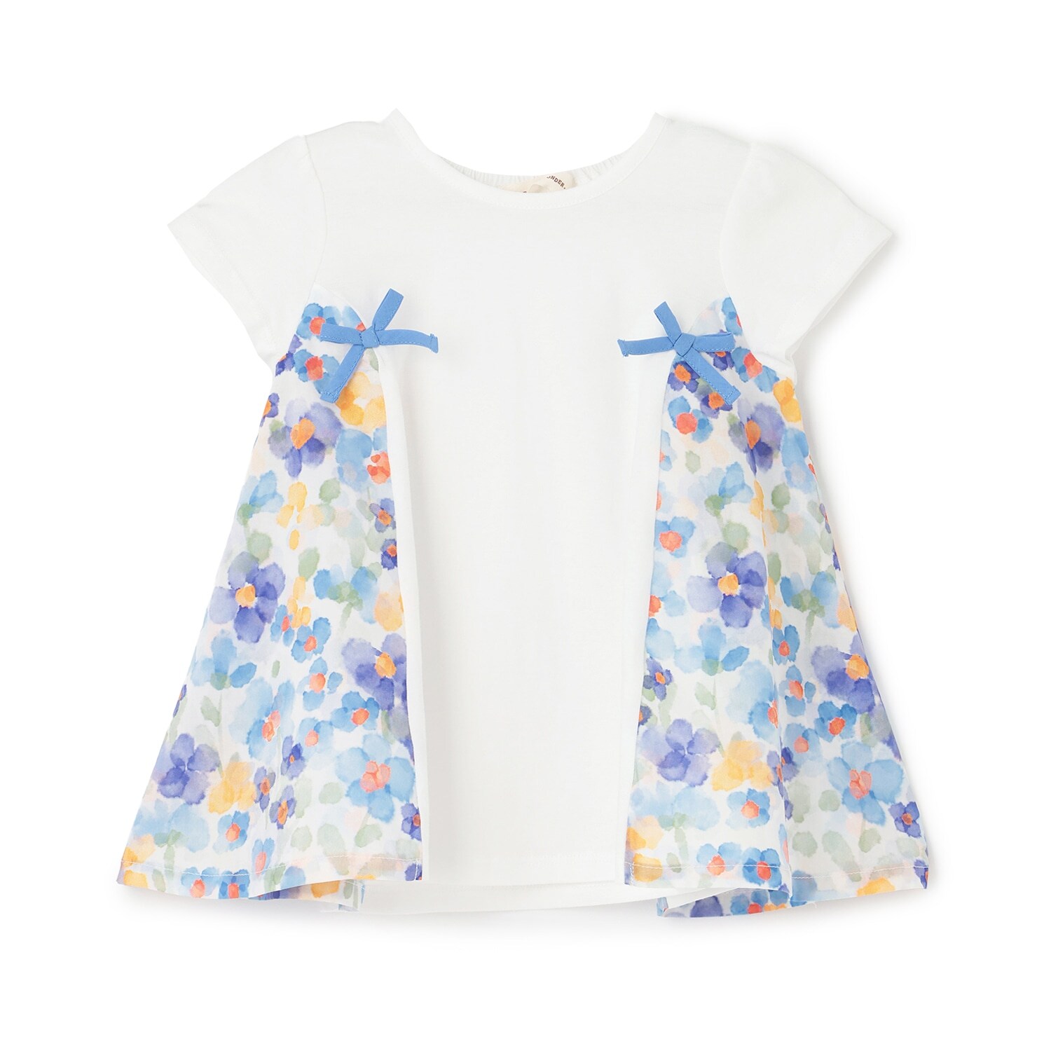 花柄キリカエチュニック