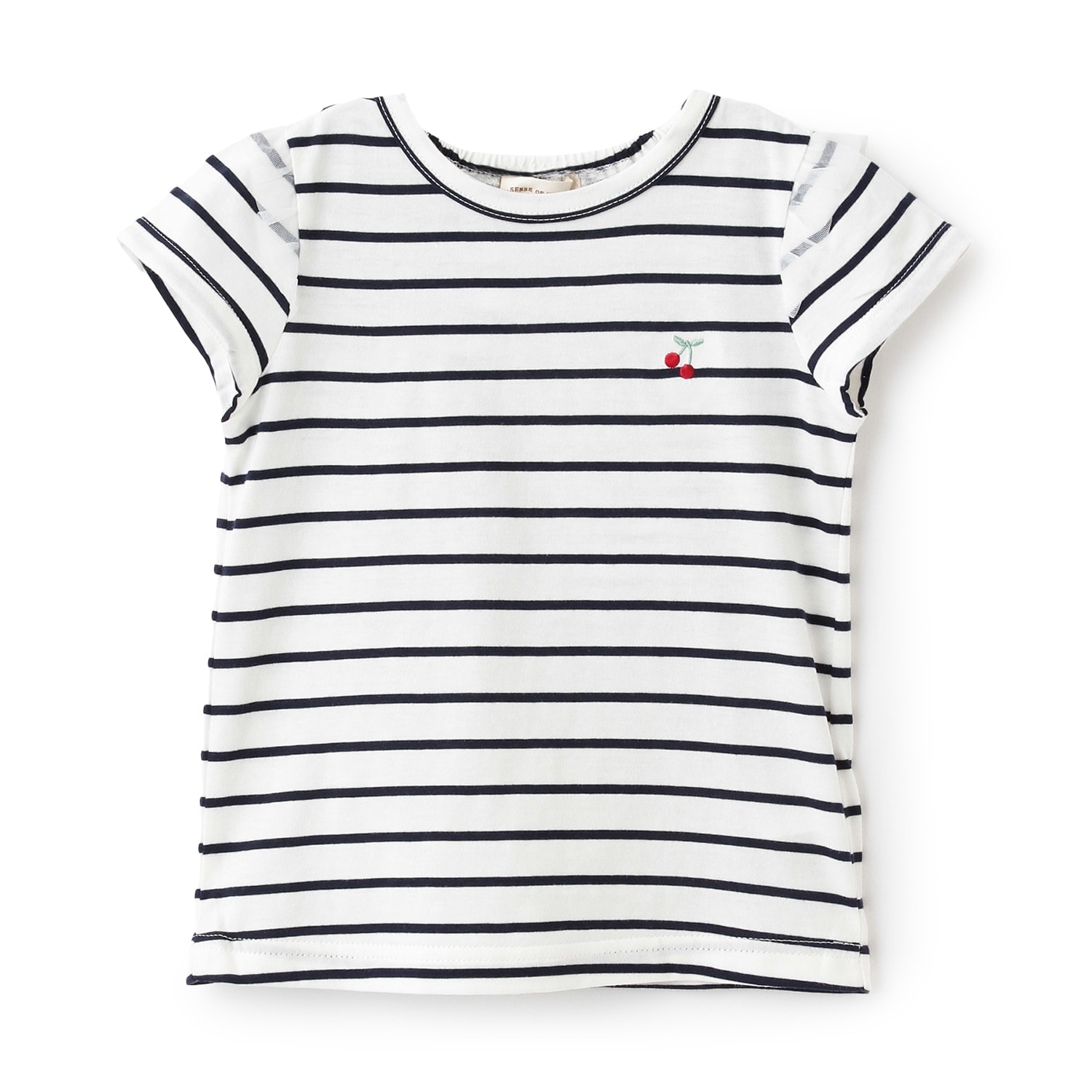 チェリー刺しゅう半袖Tシャツ