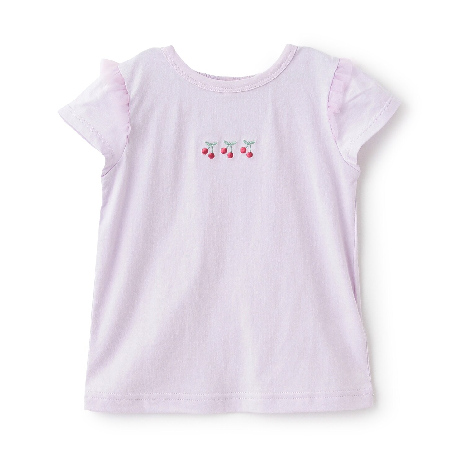 チェリー刺しゅう半袖Tシャツ