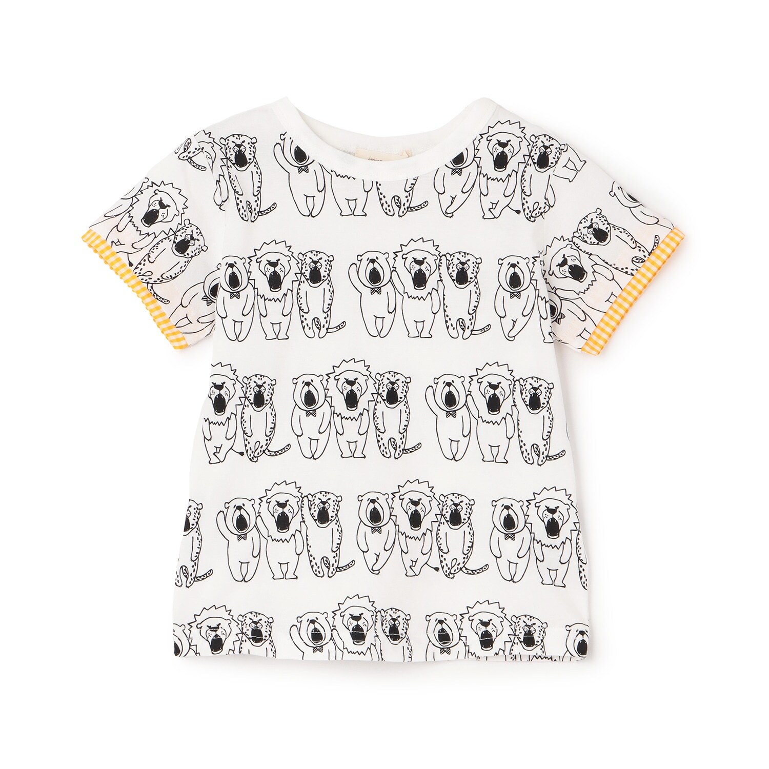 さんびき総柄半袖Tシャツ