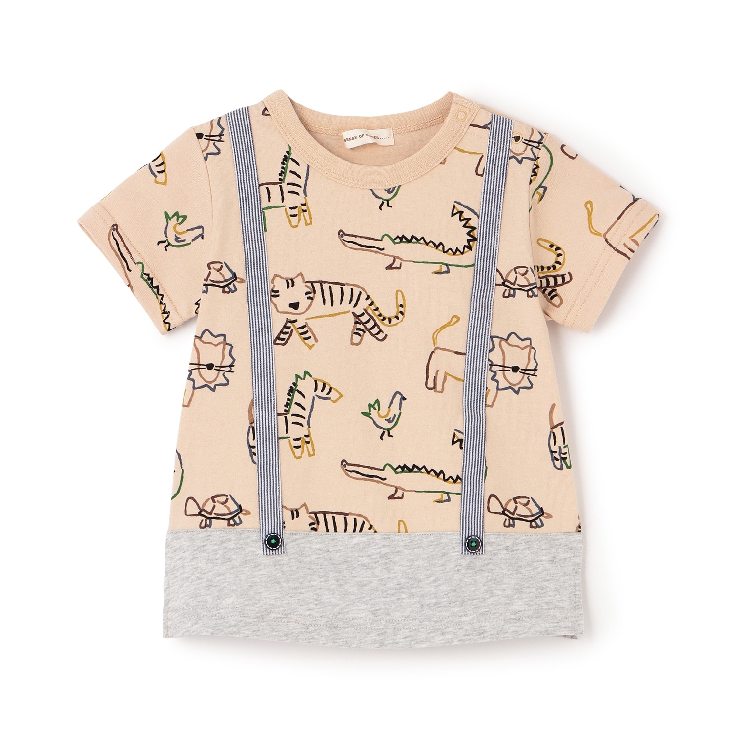 color animal半袖Tシャツ