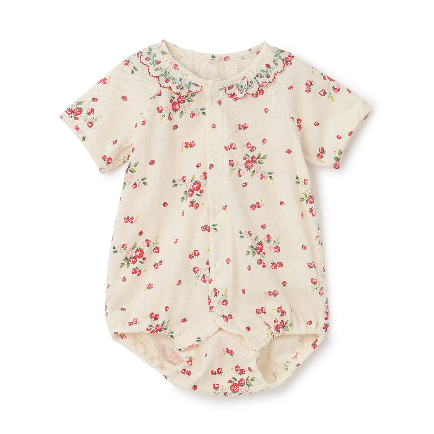 オーガニック野イチゴボディスーツ