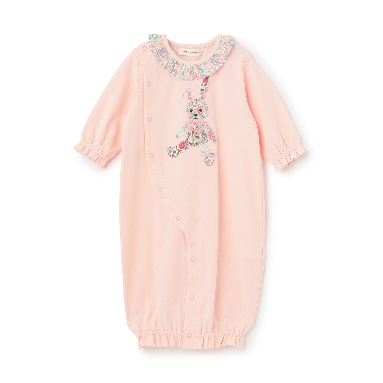 リバティウサクマアップリケ2WAYオール