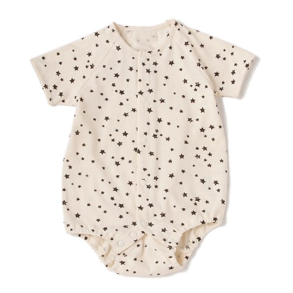 総柄ボディスーツ【日本製】