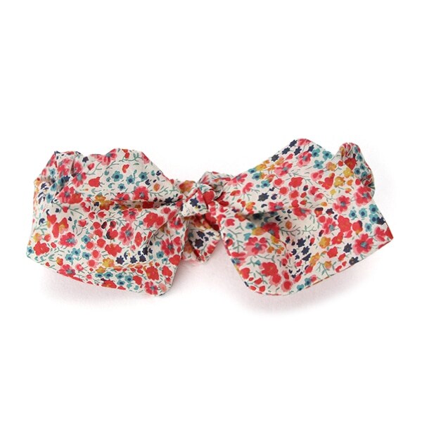 リバティプリントリボンヘアバンド【日本製】