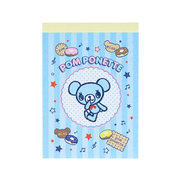 メモミニ ナルミヤキャラクターズ ポンポネットジュニア