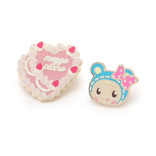 アソートピンバッジセット【ブルーベリエちゃん】【ベリエちゃん】