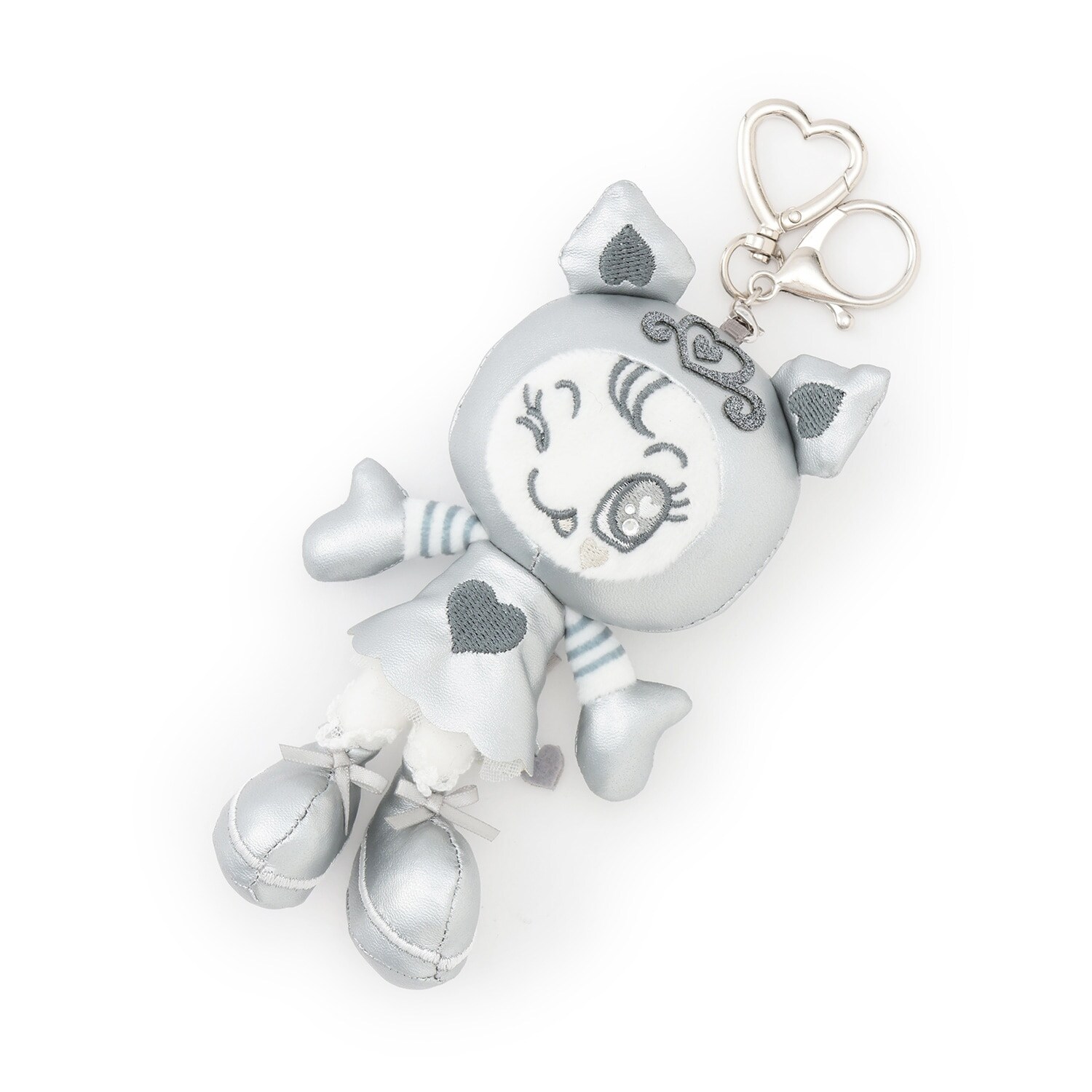 シルバーぬいぐるみチャーム【デビリーちゃん】【ブルーベリエちゃん】【ベリエちゃん】