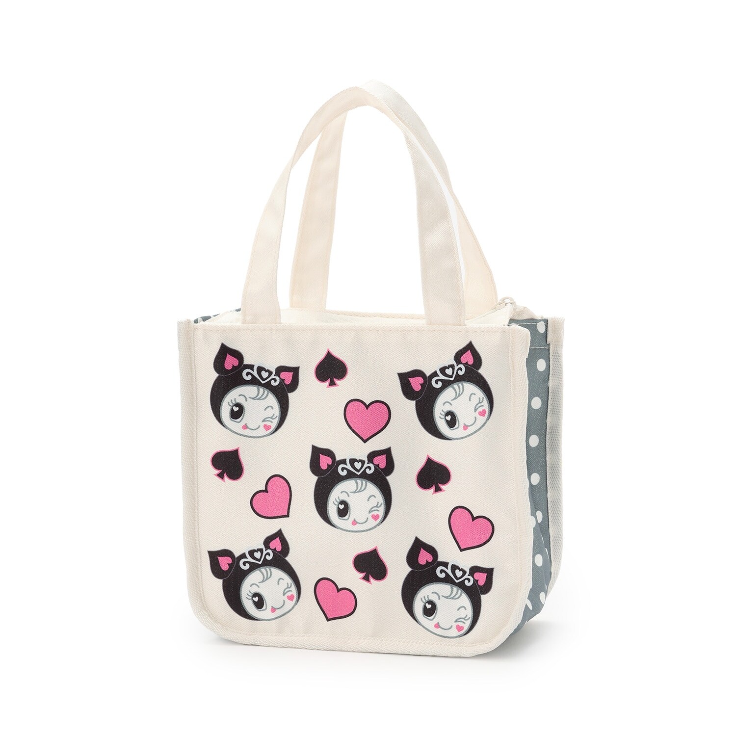 キャラ総柄ランチバッグ【ベリエちゃん】【デビリーちゃん】【ナカムラくん】