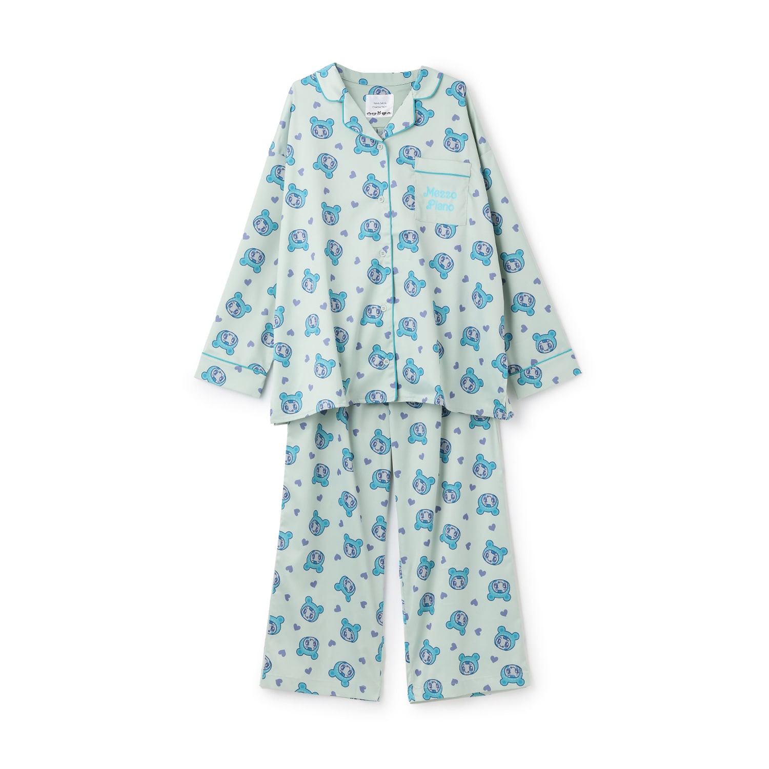 総柄ルームウェア【ナカムラくん】【ブルーベリエちゃん】【ベリエちゃん】