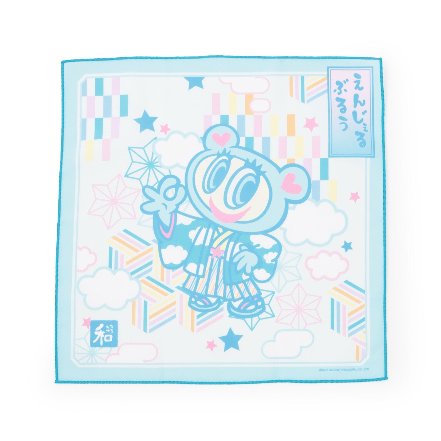 和柄ランチクロス【ナカムラくん】【ベリエちゃん】【ミントくん】【ルッキー】