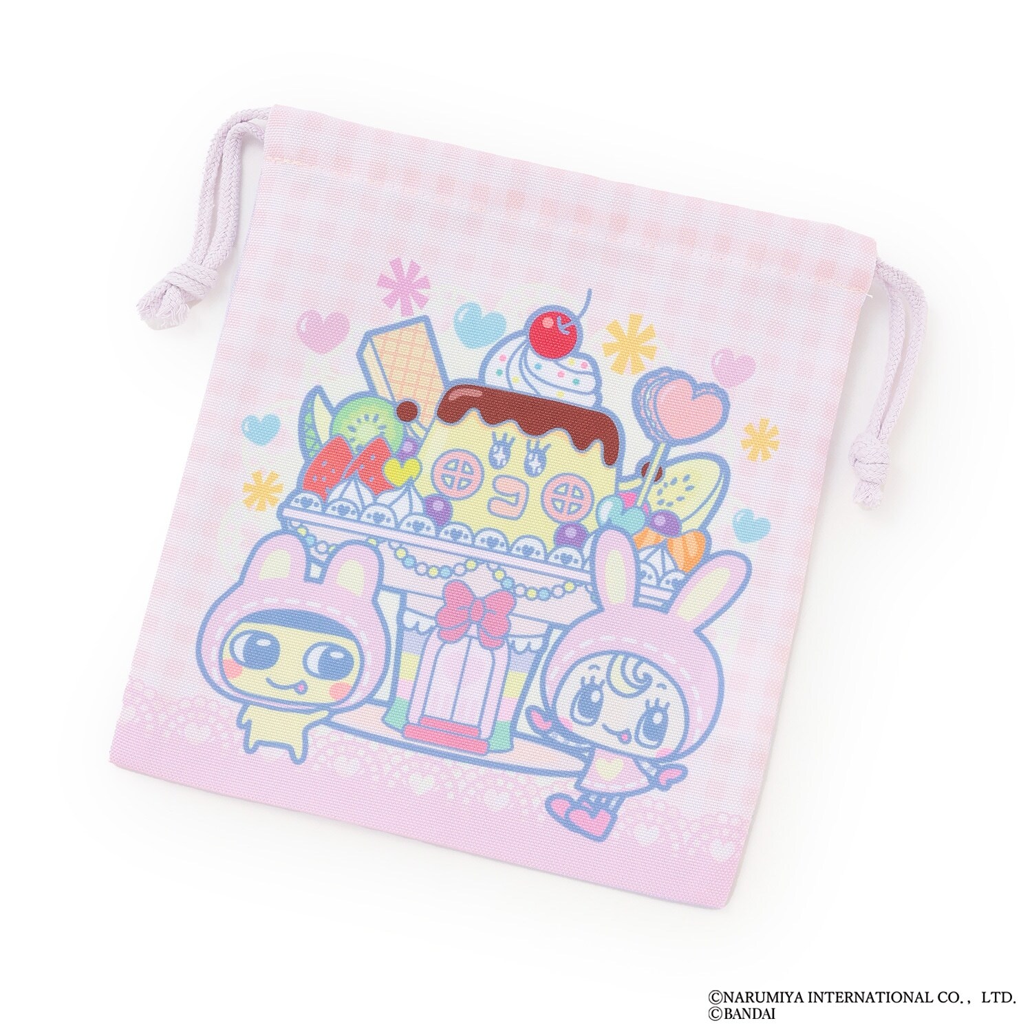 MEZZO PIANO×TAMAGOTCHI 巾着