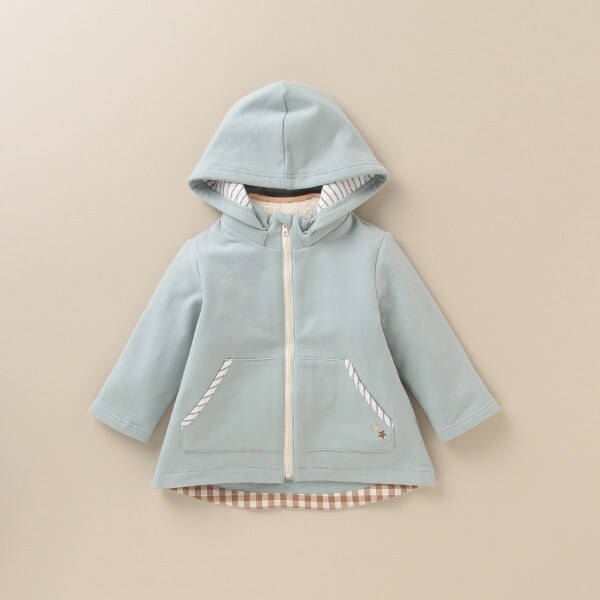 3WAY裏毛ボアブルゾン