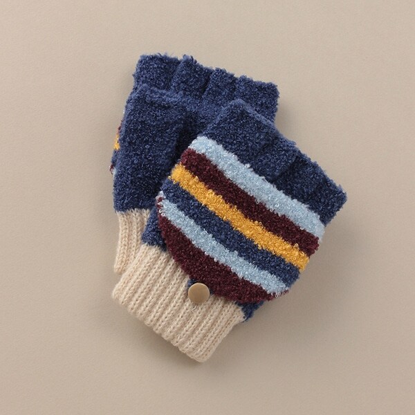 マルチボーダーマシュマロ手袋