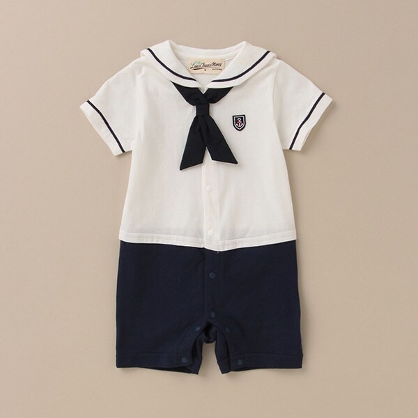 UVカット セーラーショートオール