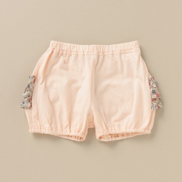 UVケア 小花柄フリルブルマ