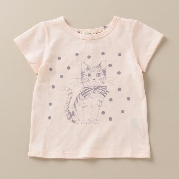 リボンcat半袖Tシャツ