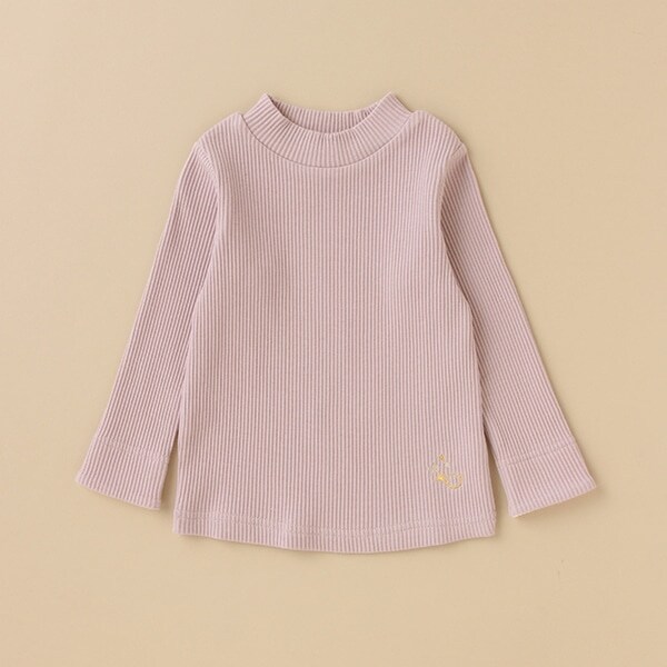 テレコハイネックTシャツ