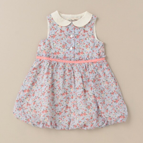 小花柄ワンピース