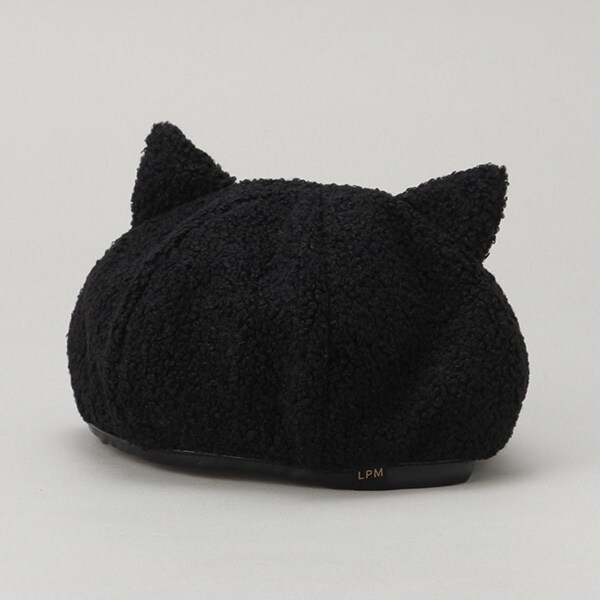 ネコ耳ベレー帽子