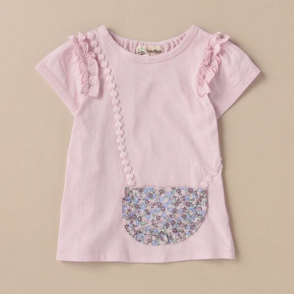 ポシェット半袖Tシャツ