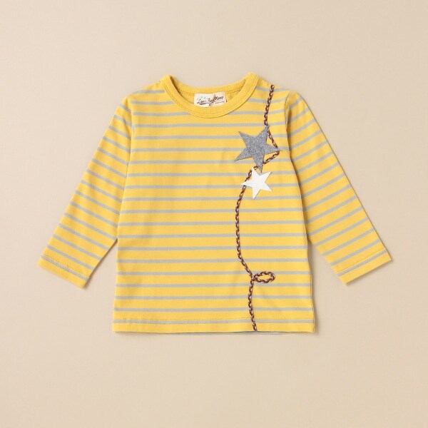 ボーダースター長袖Ｔシャツ